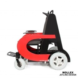 Jetline-Design Refakatçi Sürüşlü Akülü Tekerlekli Sandalye - 3