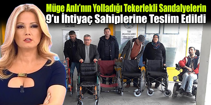 Müge Anlı Tekerlekli Sandalye Bağışı Nasıl Yapılır?