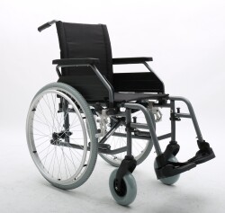 PLATİN ÖZELLİKLİ MANUEL TEKERLEKLİ SANDALYE - PLATIN
