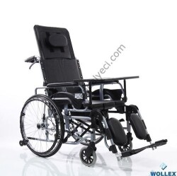 Wollex W213 Özellikli Banyo Tuvalet Sandalyesi Sırt Yatarlı - 1