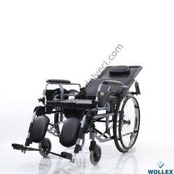 Wollex W213 Özellikli Banyo Tuvalet Sandalyesi Sırt Yatarlı - 2