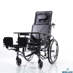 Wollex W213 Özellikli Banyo Tuvalet Sandalyesi Sırt Yatarlı - 3
